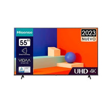 Cargar imagen en el visor de la galería, TELEVISIoN DLED 55 HISENSE 55A6K SMART TV UHD
