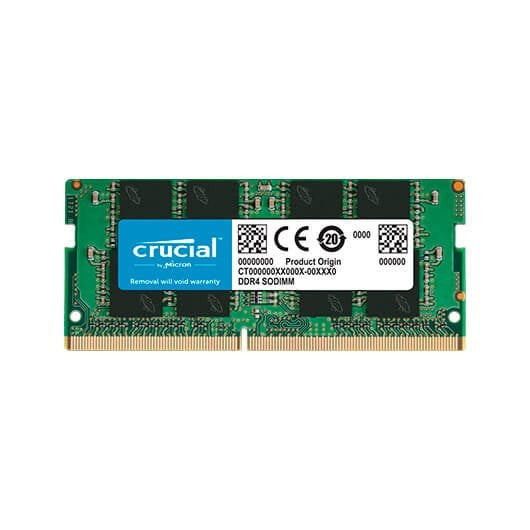 MoDULO MEMORIA RAM S O DDR4 32GB 3200MHz CRUCIAL