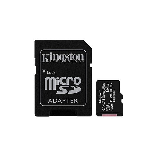 MEM MICRO SDXC 64GB KINGSTON CANVAS SELECTADAPT