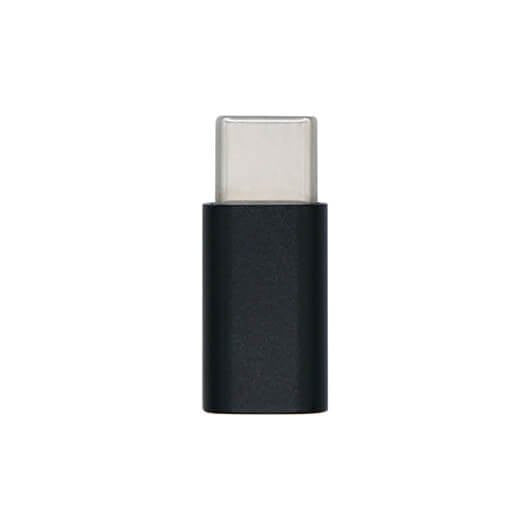 ADAPTADOR USB C 20 A MICRO USB B AISENS NEGRO